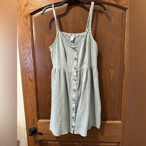 Peyton and Parker cotton dress, seafoam green